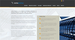 Desktop Screenshot of luminaamericas.com